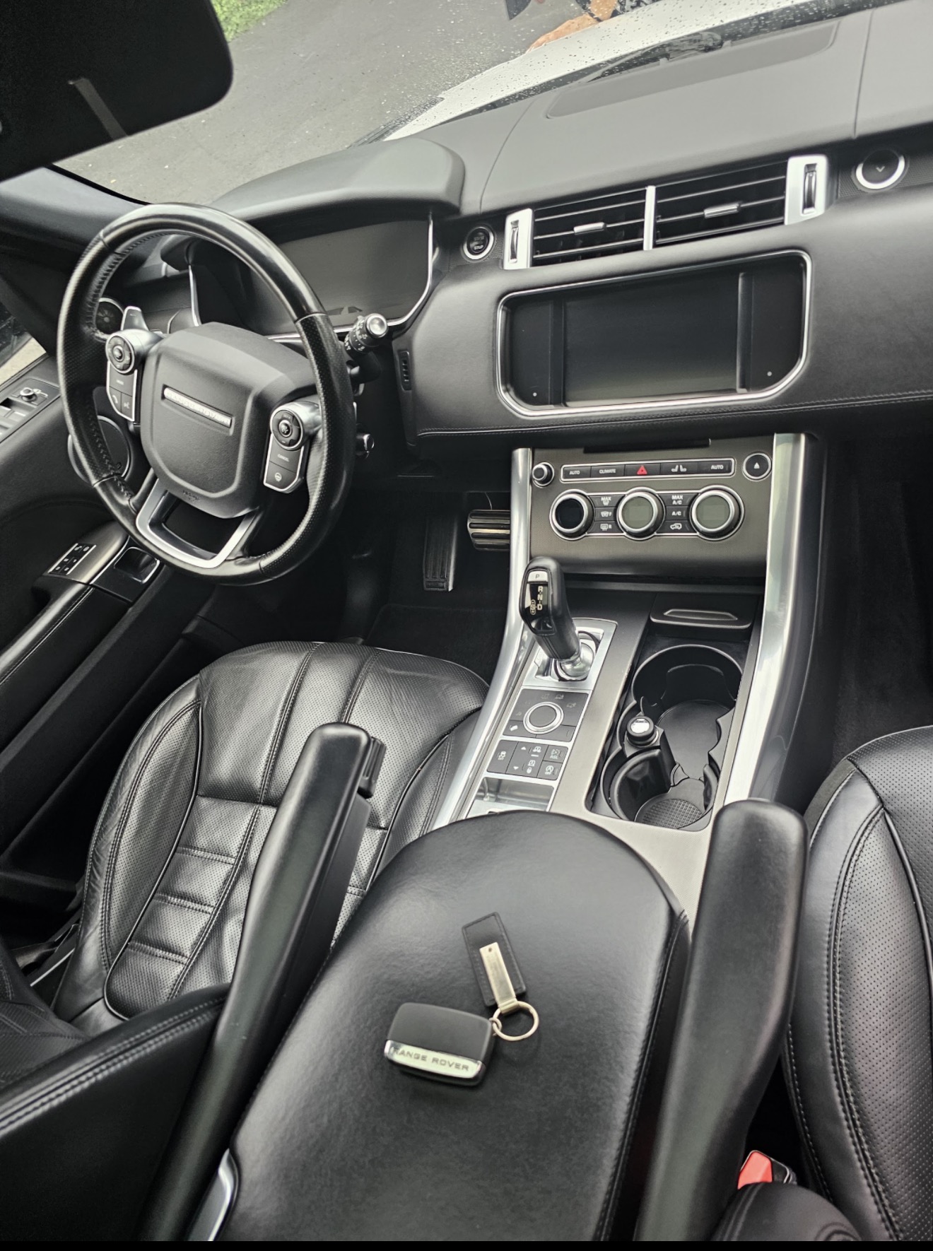 Freshly detailed car interior in Pontiac, Michigan